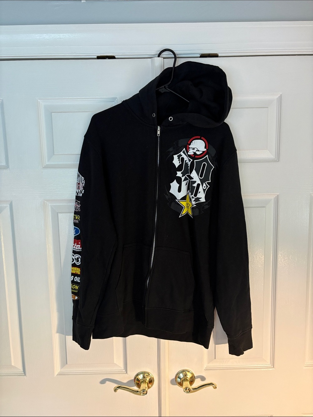 Y2K Metal Mulisha Zip Up Hoodie